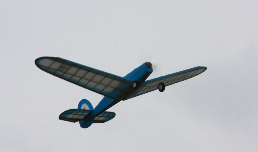 The Model Barn Schiffter Kit. A balsa and ply vintage style low wing model kit