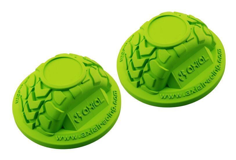 Axial AX12012 Green Rubber Gate Marker with Tire Iron 1/10 RC Car Crawler (2)