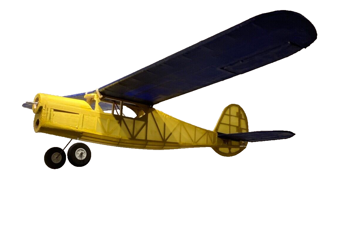 The Model Barn Buzzard Kit. A balsa and ply vintage style high wing model kit