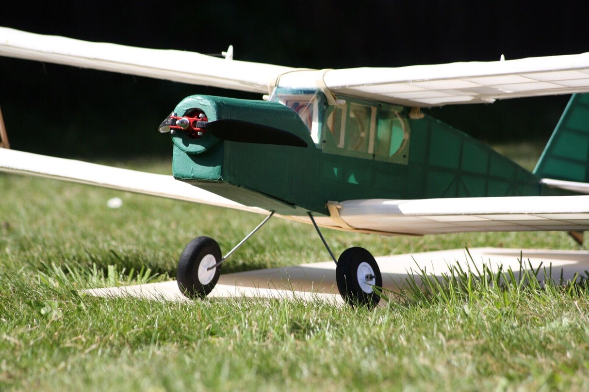 The Model Barn Spright Kit. A balsa and ply vintage style Bi-Plane wing model kit