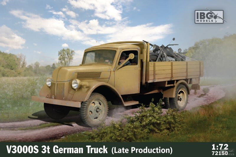 IBG 1/72 V3000S 3t German Truck (late Production) 72150