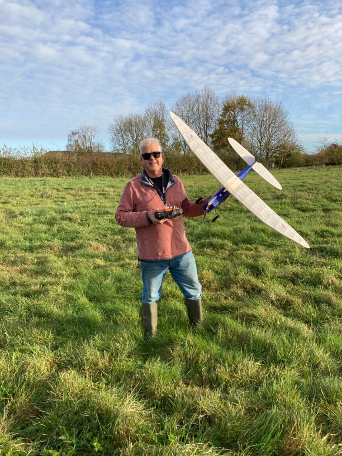 The Model Barn Slider Kit. A balsa and ply vintage style high wing model kit