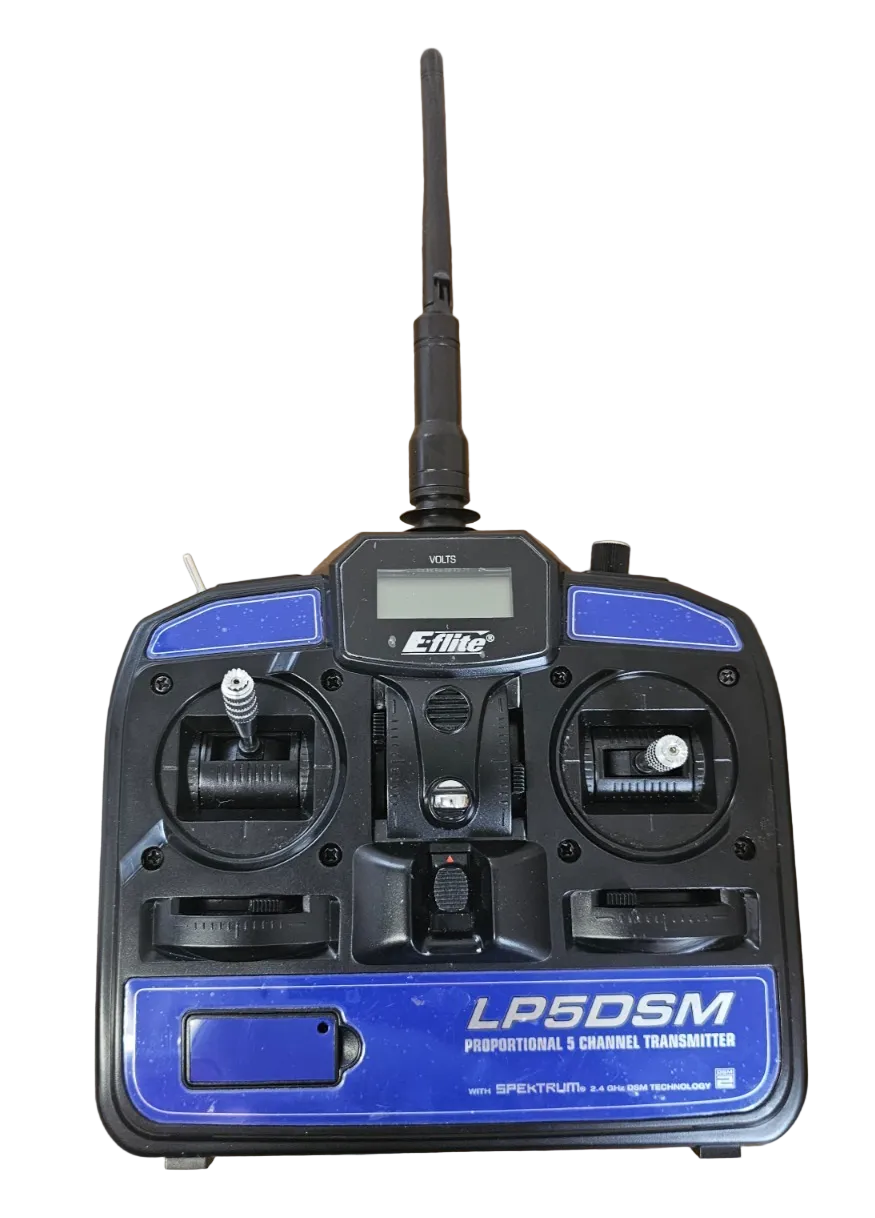 E-Flite LP5DSM 5Channel DSM 2.4ghz Transmitter - Second Hand - Sold as Seen