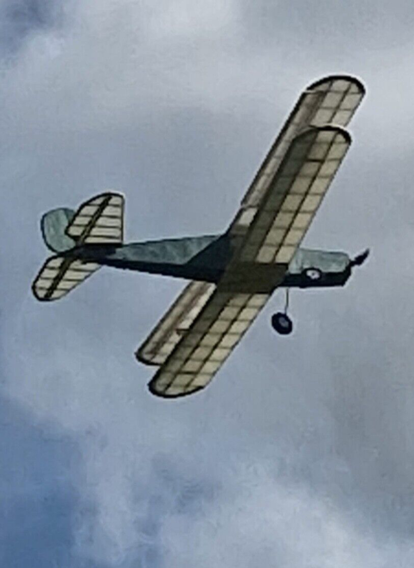 The Model Barn Spright Kit. A balsa and ply vintage style Bi-Plane wing model kit