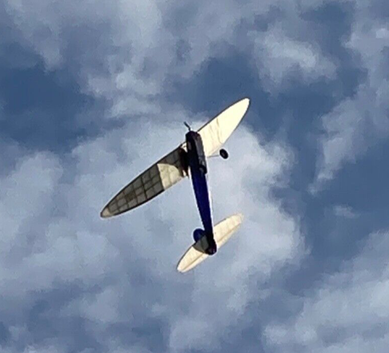 The Model Barn Slider Kit. A balsa and ply vintage style high wing model kit