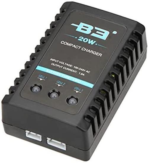 B3 20W 1.6A AC 100 at 240V 50/60Hz Compact Portable Balance Charger RC