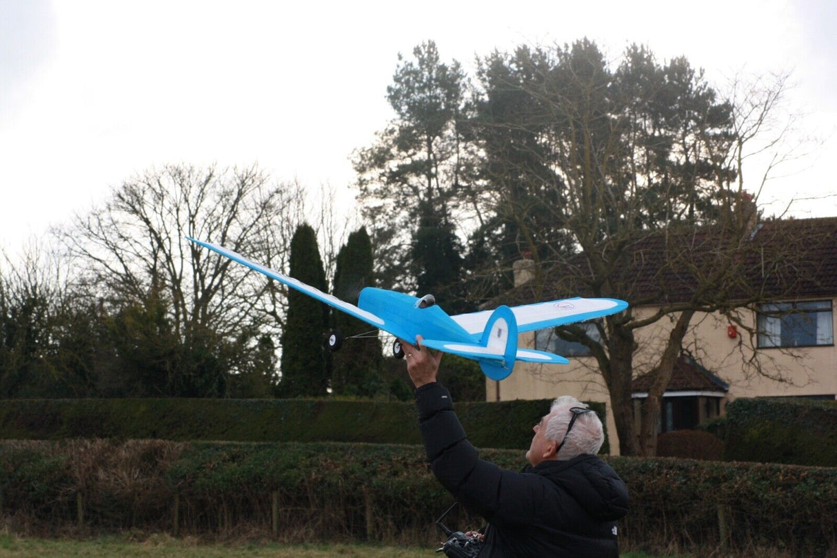 The Model Barn Schiffter Kit. A balsa and ply vintage style low wing model kit