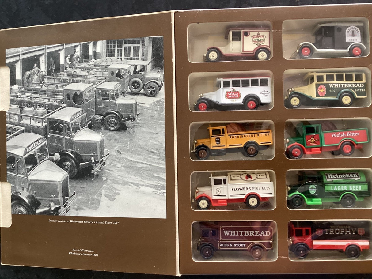 Corgi Cameo The Whitbread Collection - 10 Vintage Model Vehicles (1994)