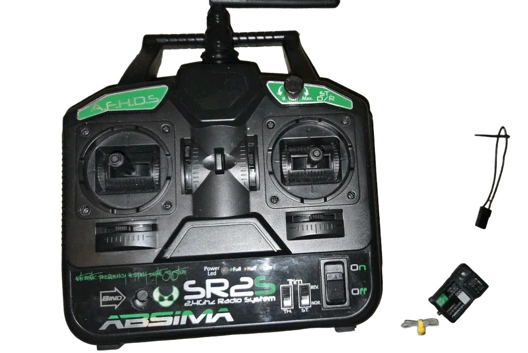 Absima 2 Channel SR2s 2.4ghz Radio - SECOND HAND