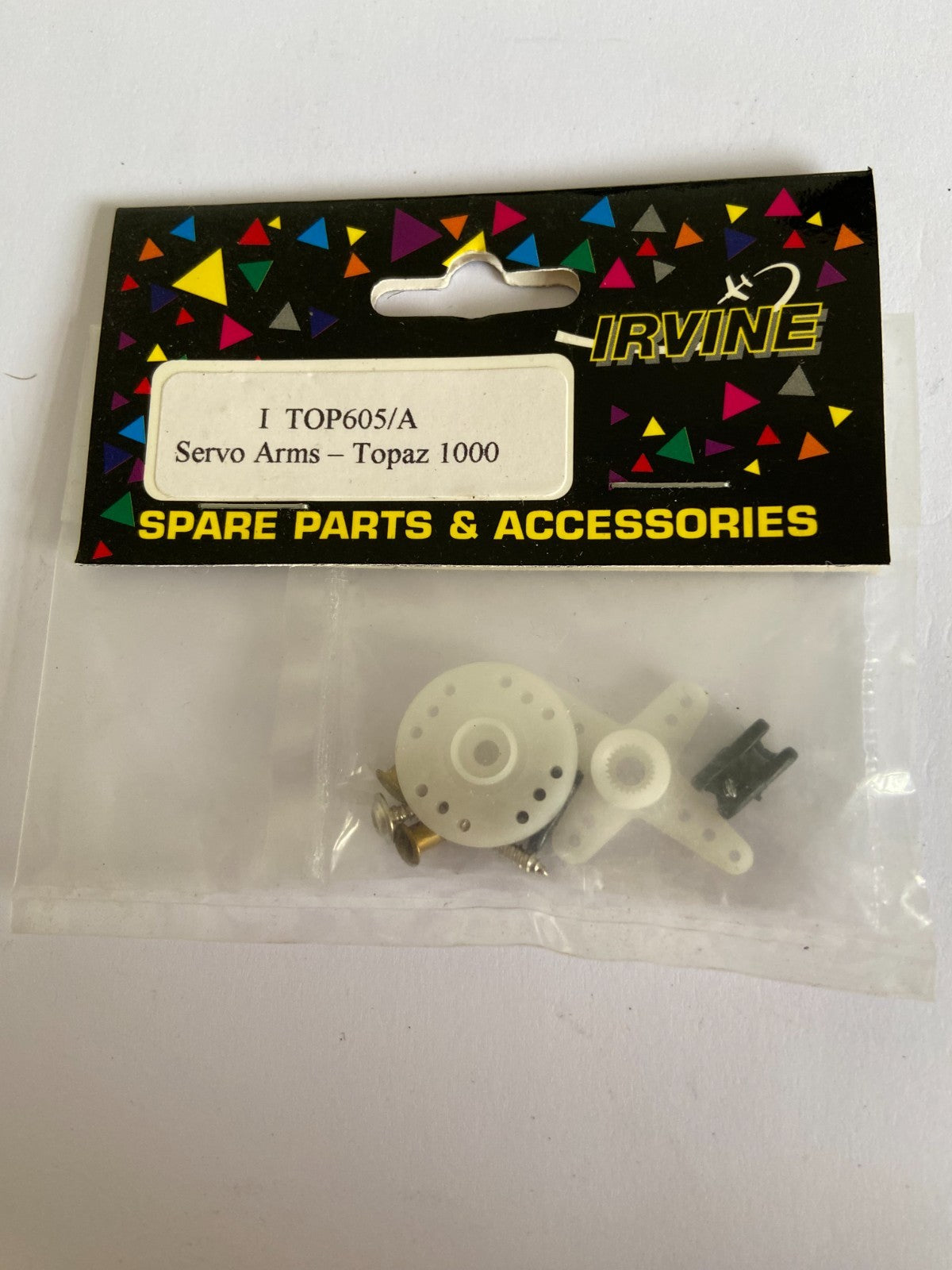 Irvine Topaz 1000 Servo Arm set (box 27)