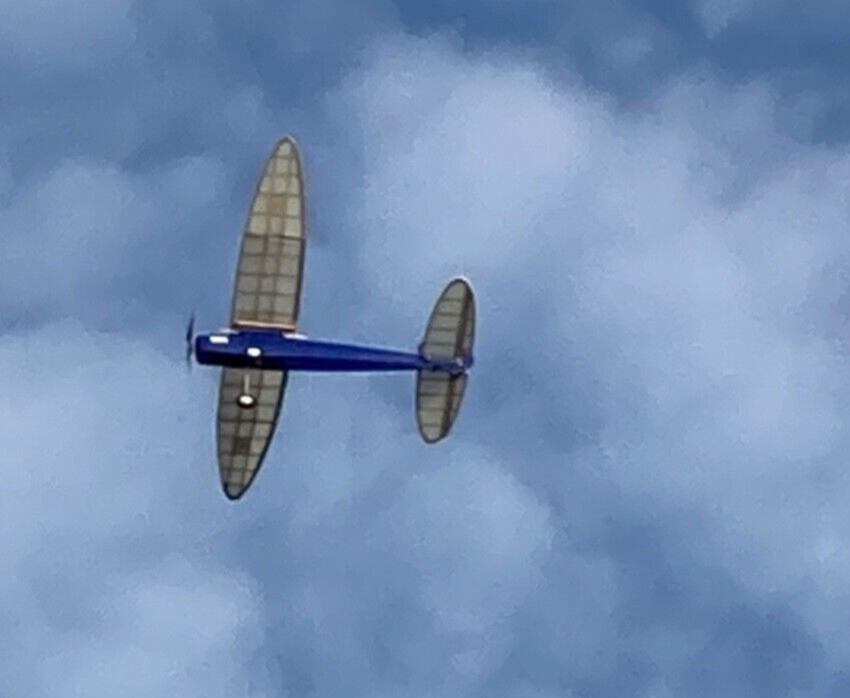 The Model Barn Slider Kit. A balsa and ply vintage style high wing model kit