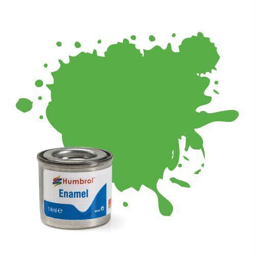 Humbrol 37 Bright Matt Green - 14ml Enamel Paint AA0037