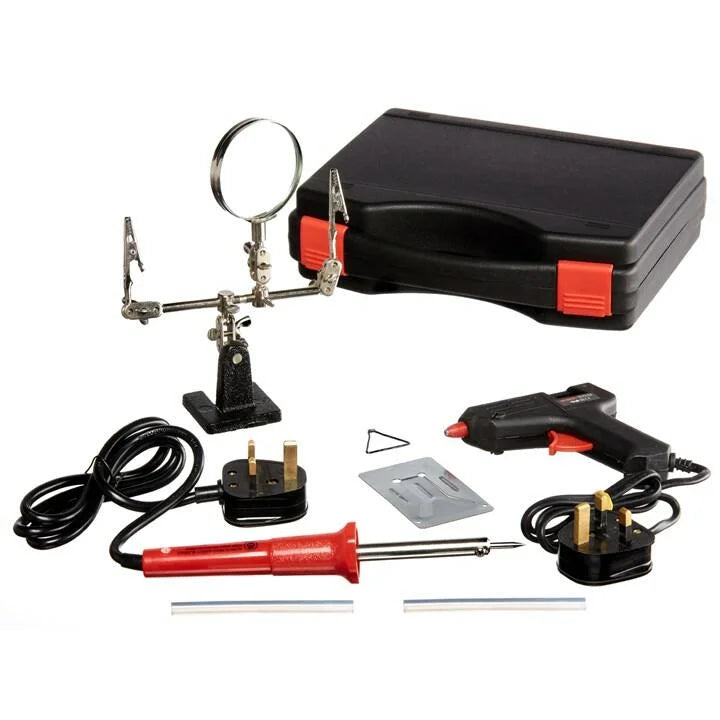 Amtech S1740 Soldering and gluing kit with helping hands
