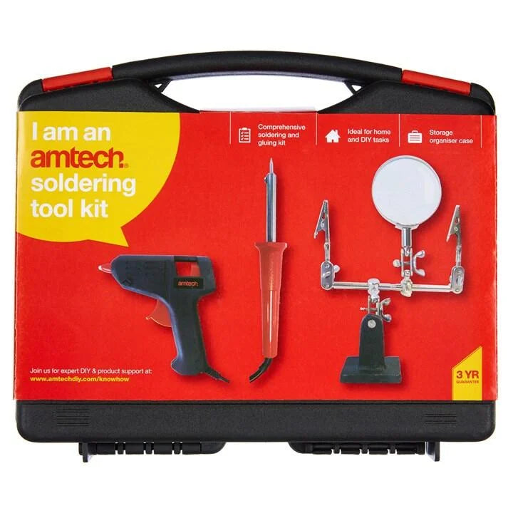 Amtech S1740 Soldering and gluing kit with helping hands