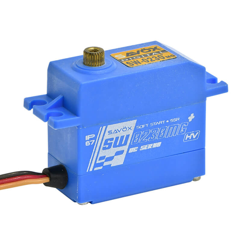 SAVOX WATERPROOF HV DIGITAL SERVO 8KG/0.13s@7.4V - PLUS