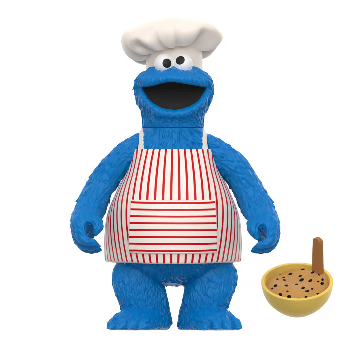 Super7 Sesame Street ReAction Wave 4 - Chef Cookie Monster SEST-09951