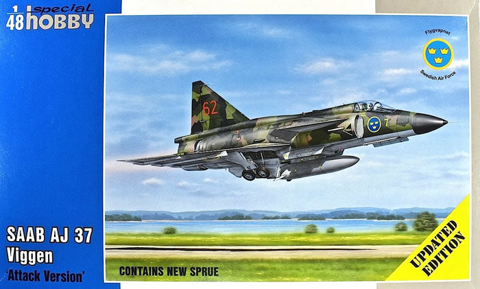 Special Hobby 1/48 Saab AJ-37 Viggen Attack Version 48148