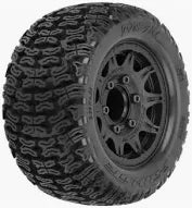 1/10 Bonesaw F/R 2.8 MT Tires Mounted 12mm/14mm Black Raid