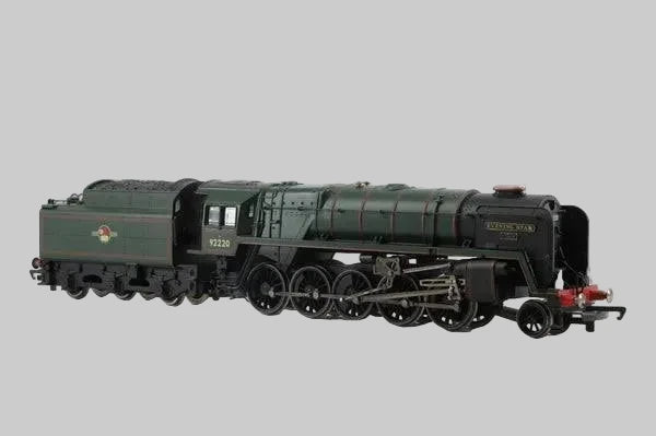 Hornby OO Gauge Class 9F 2-10-0 Evening Star 92220 in BR Green - SECOND HAND