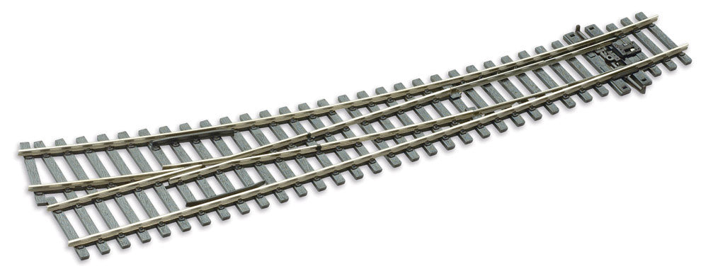 PECO Streamline OO/HO CODE 75 Curved Turnout Large Radius Right Hand