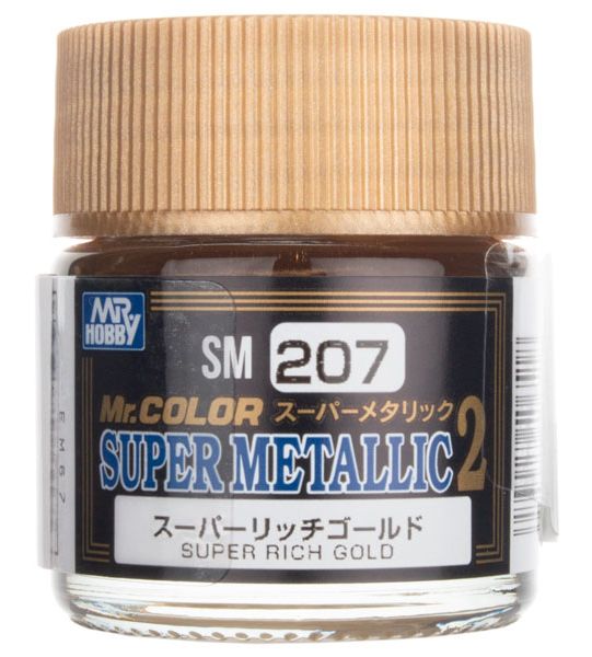 Super Metallic II – Super Rich Gold 10ml Mr Hobby - SM-207