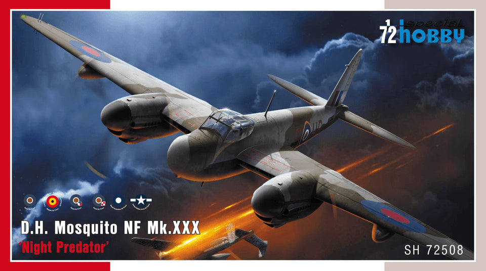 Special Hobby 1/72 D.H. Mosquito NF Mk.XXX Kit 72508
