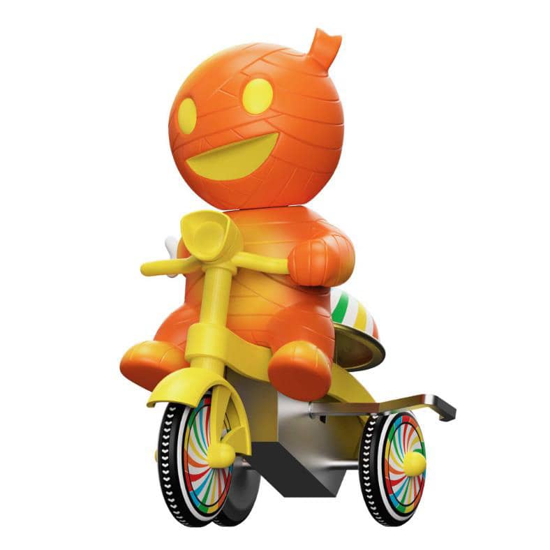 Super7 Super Cylces - Mummy Boy (Orange with Yellow Trike)