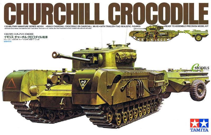 Tamiya 1/35 Churchill Mk.V Crocodile 35100
