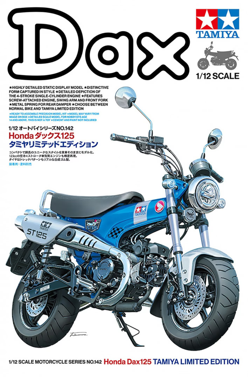 Tamiya 1/12 Honda Dax 125 Limited Edition Kit 14142