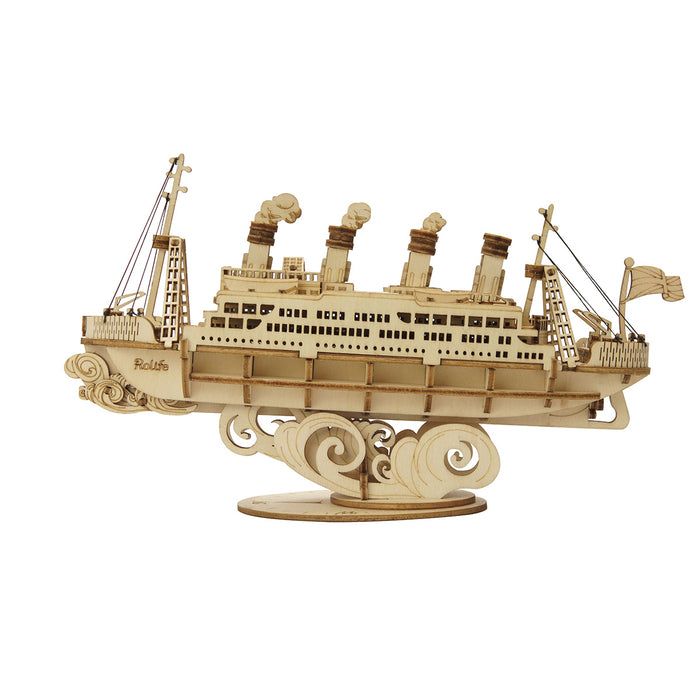 Rolife 3D Puzzle Wooden Construction Kit (Cruise Ship)