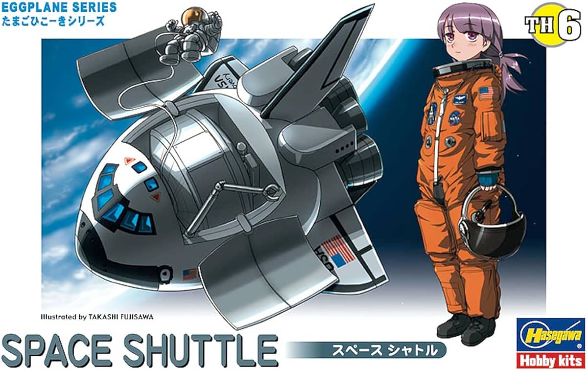 Hasegawa Egg Plane Kit Space Shuttle