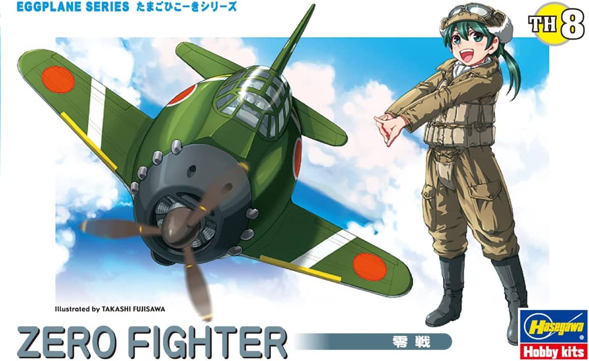 Hasegawa Egg Plane Kit Zero Fighter
