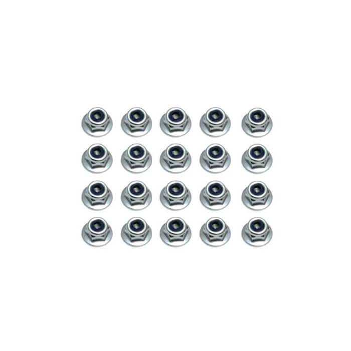Thunder Tiger Lock Nut Flange M3(Pkt20) PD1561