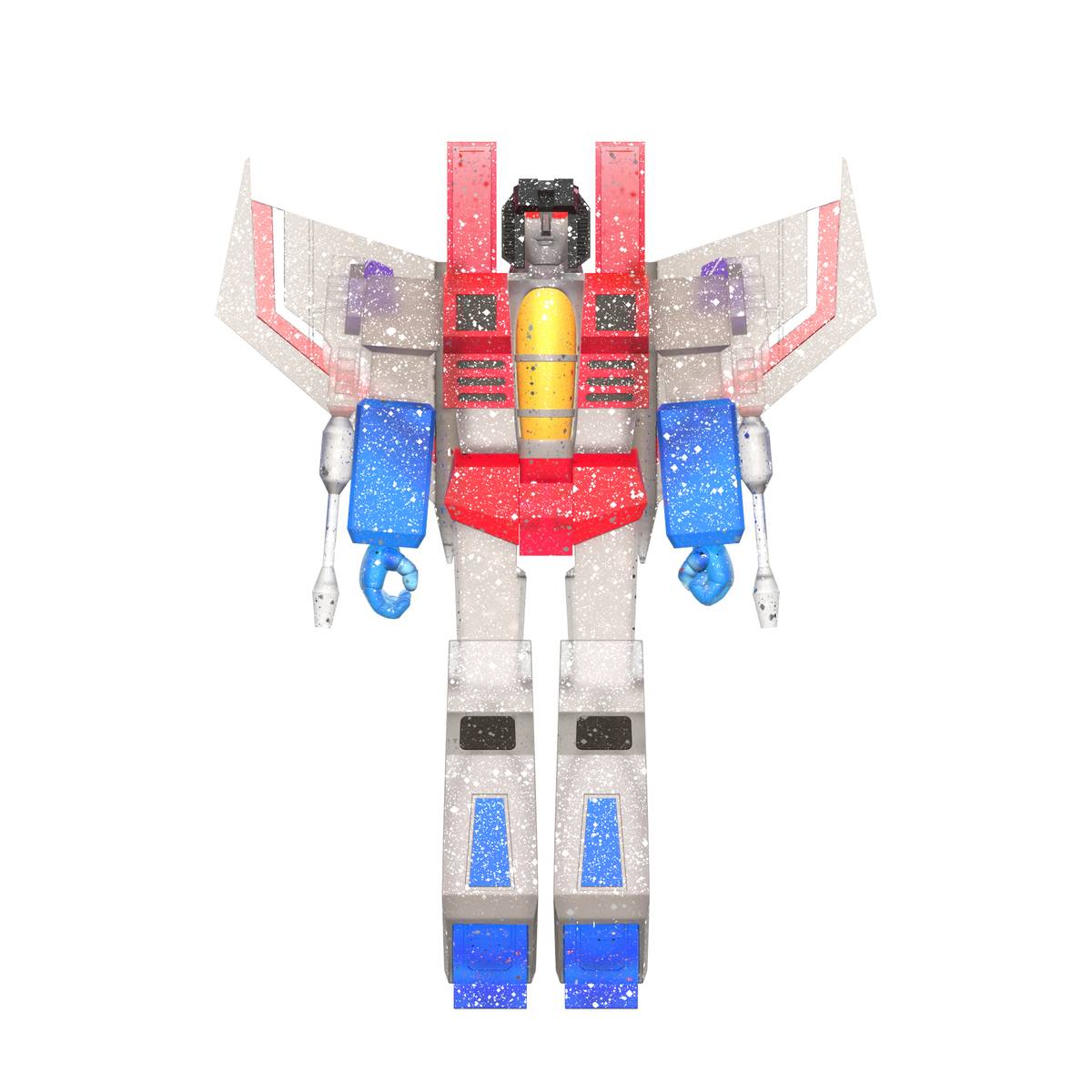 Super7 Licensed Collectables - Transformers ReAction Wave 8 - Ghost Of Starscream Translucent Version