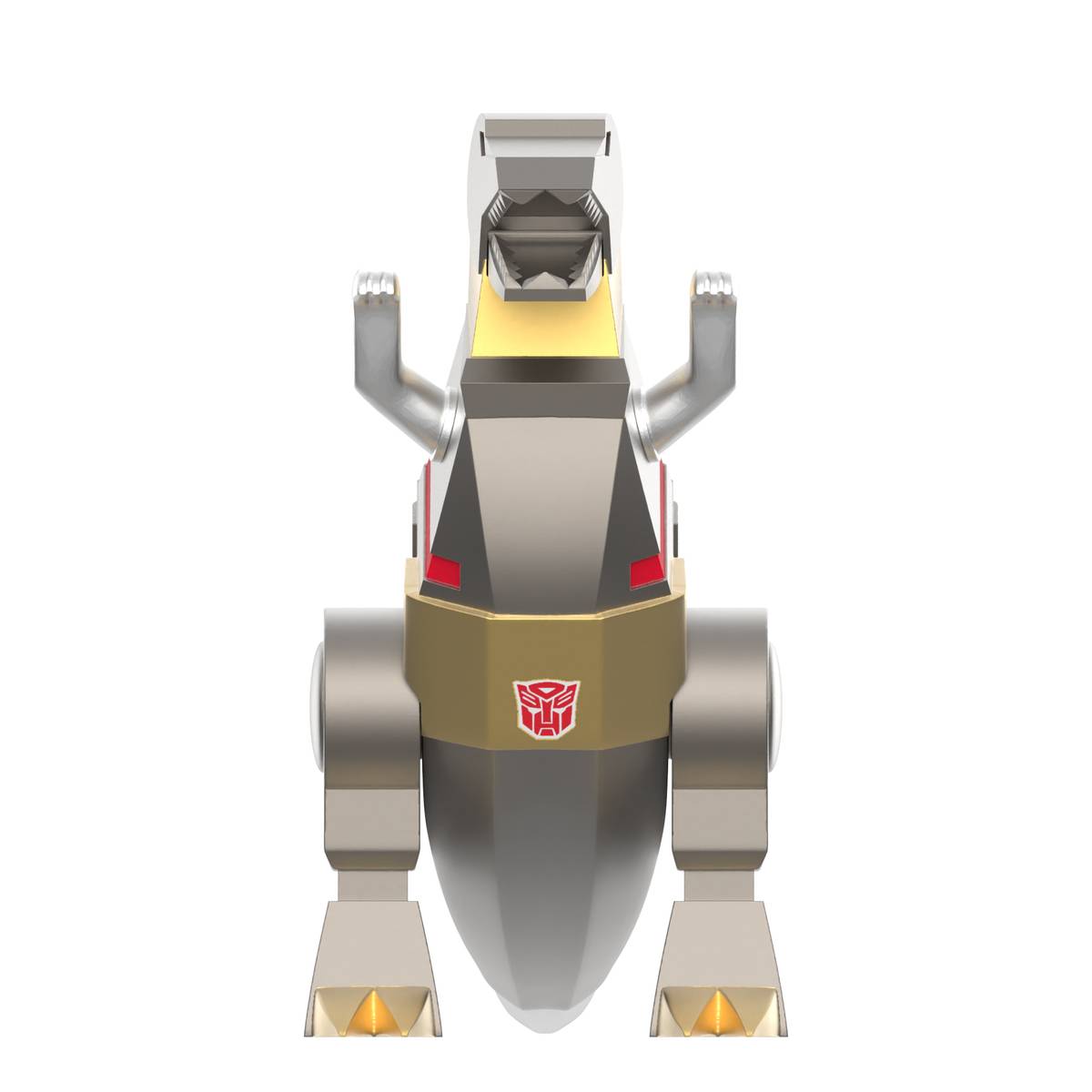 Super7 Licensed Collectables - Transformers ReAction Wave 8 - Grimlock Metallic Version