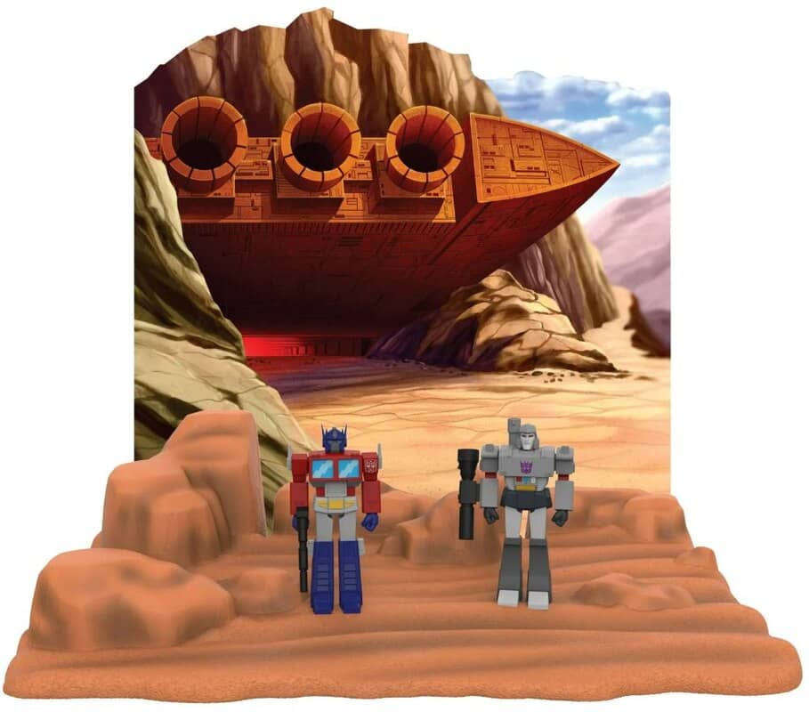 Super7 Transformers The Ark ReAction Figure Playset