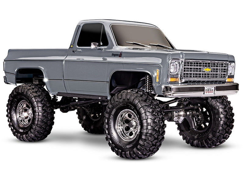 TRX-4 1979 Chevrolet K10 Truck 1:10 4WD Electric Trail Crawler Metallic Blue (+ TQi 4-ch XL-5 HV Titan 550)