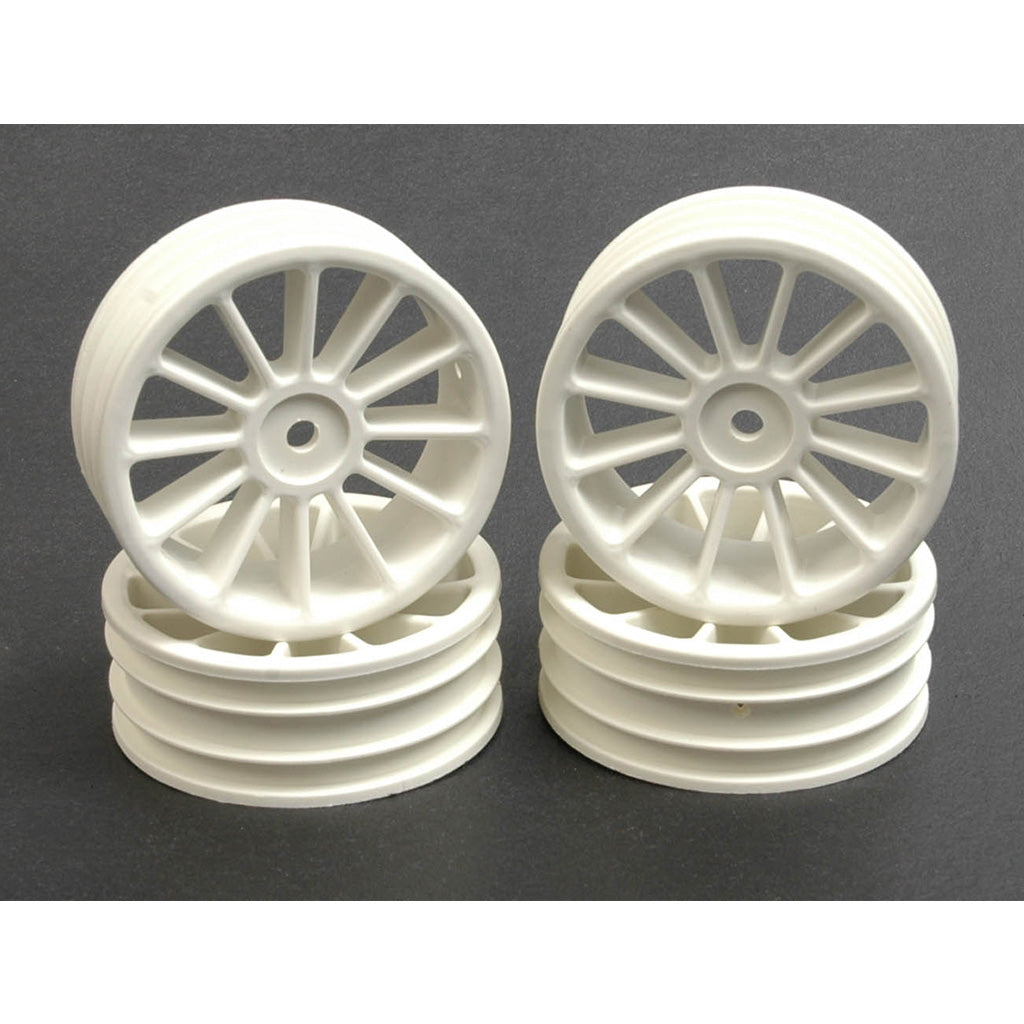 Wheel; 12 spoke 20mm - White (Pk4)
