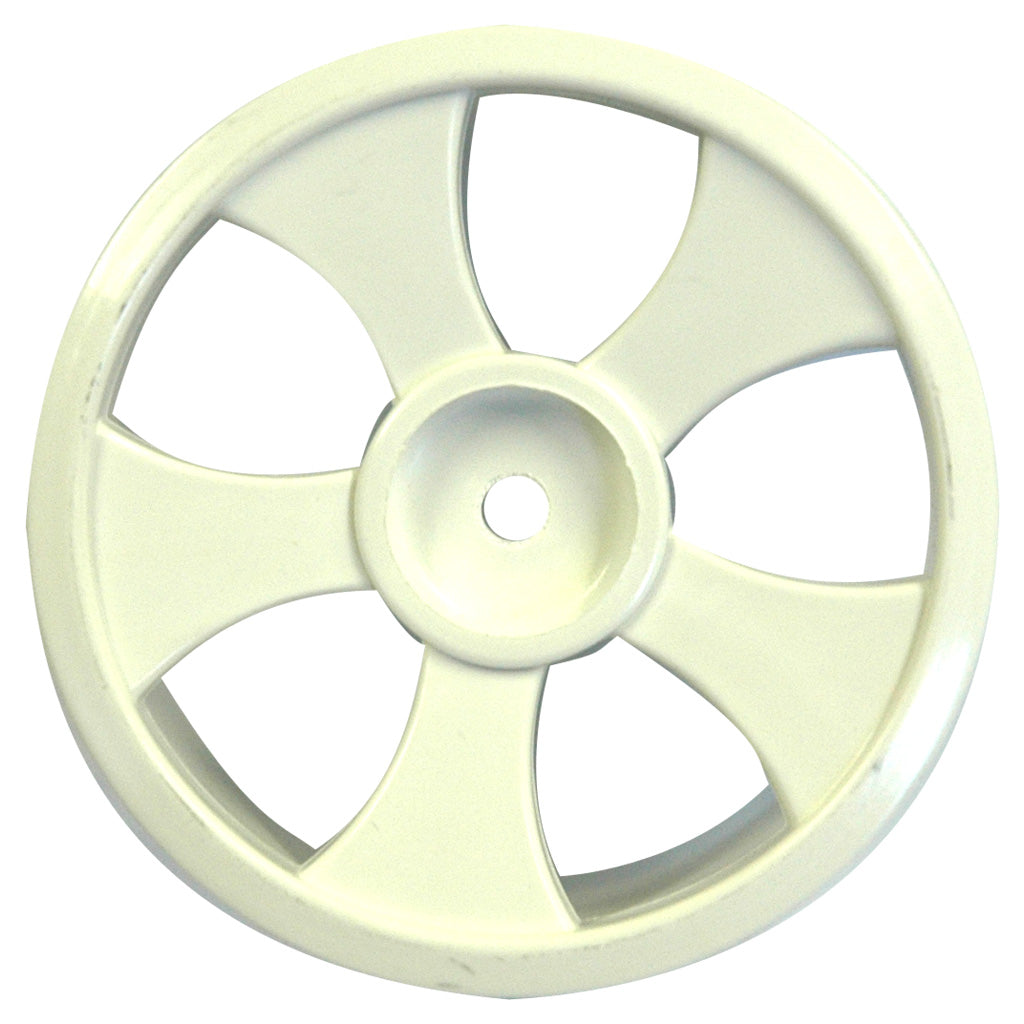 Wheel; White 5 Spoke - Rascal (pr)
