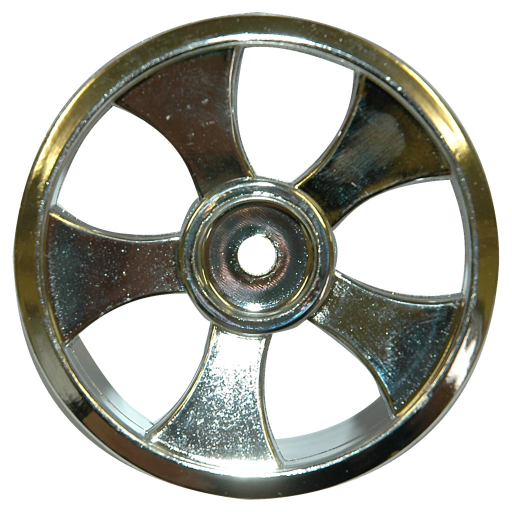 Wheel; Chrome 5 Spoke - Rascal (pr)