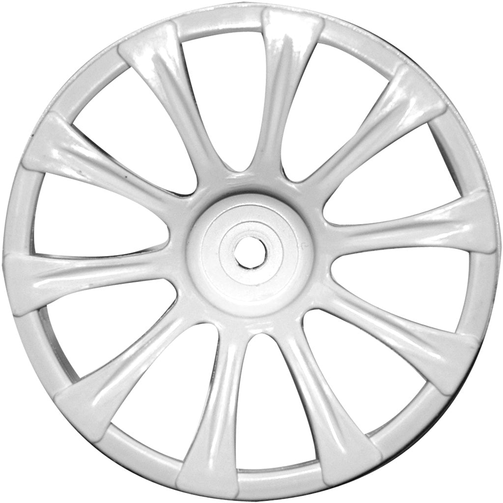 Wheel; White 10 Spoke - Rascal (pr)