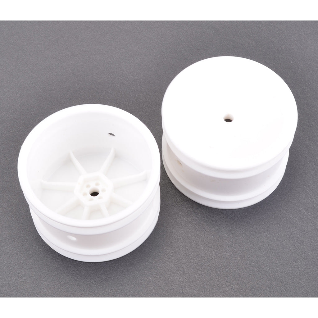 Wheel; Hex Rear - White - Off Road - pr
