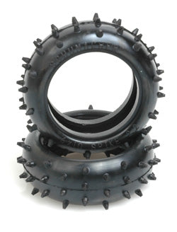 Schumacher Full Spike 4wd Front Tyres - Yellow Full Spike 4wd Front Tyres (Box 103)