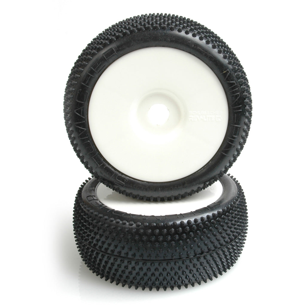 MINI PIN 1/8th Pre-Glue - Silver (pr)