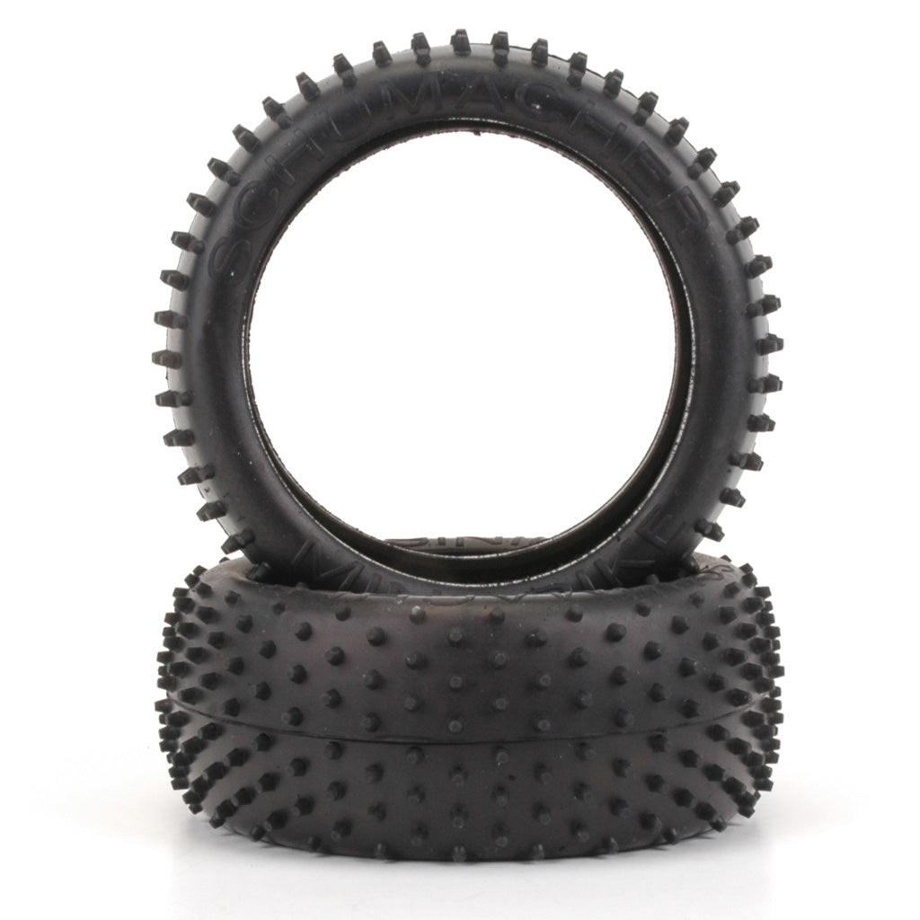 Mini Spike 1/8th Tyre - Yellow (pr)