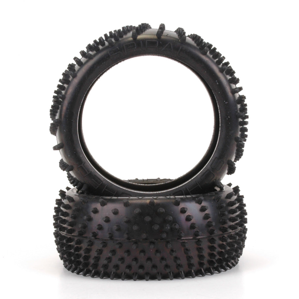 SPIRAL 1/8th Tyre - Silver (pr)