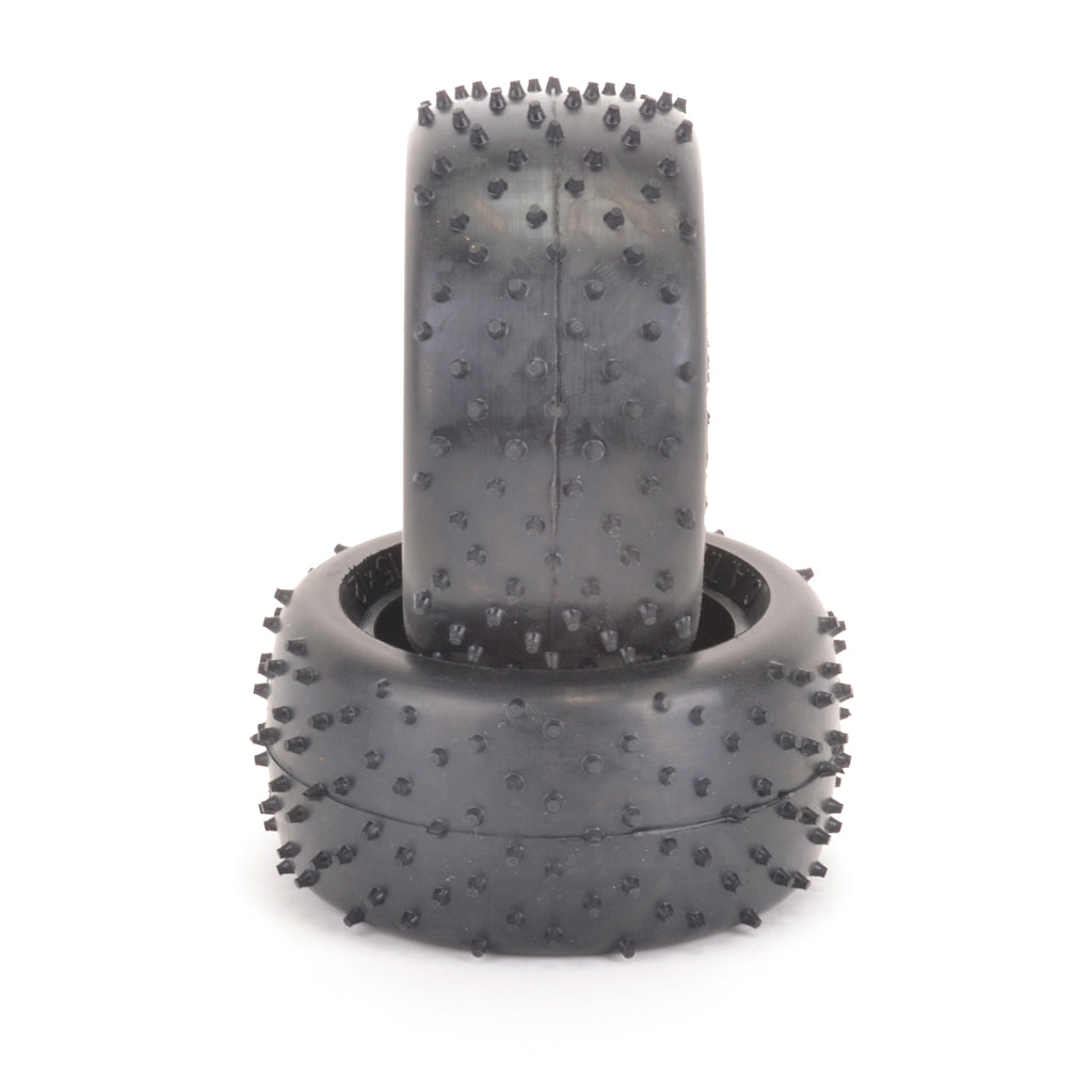 Mini Spike Tyre 2 Rear - 15 x 12 - Yellow pr