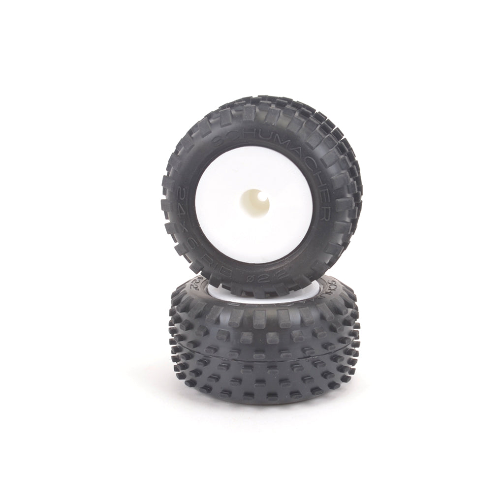 Stagger Rib-Silver-Truck Tyre - Pre-Glued pr
