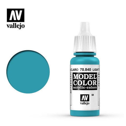 Vallejo Model Color - Light Turquoise Acrylic Paint - 70840