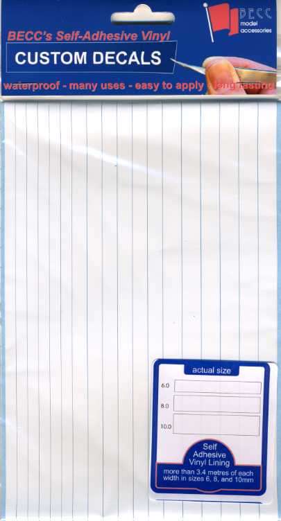 Becc Vinyl Lining - Wide - White